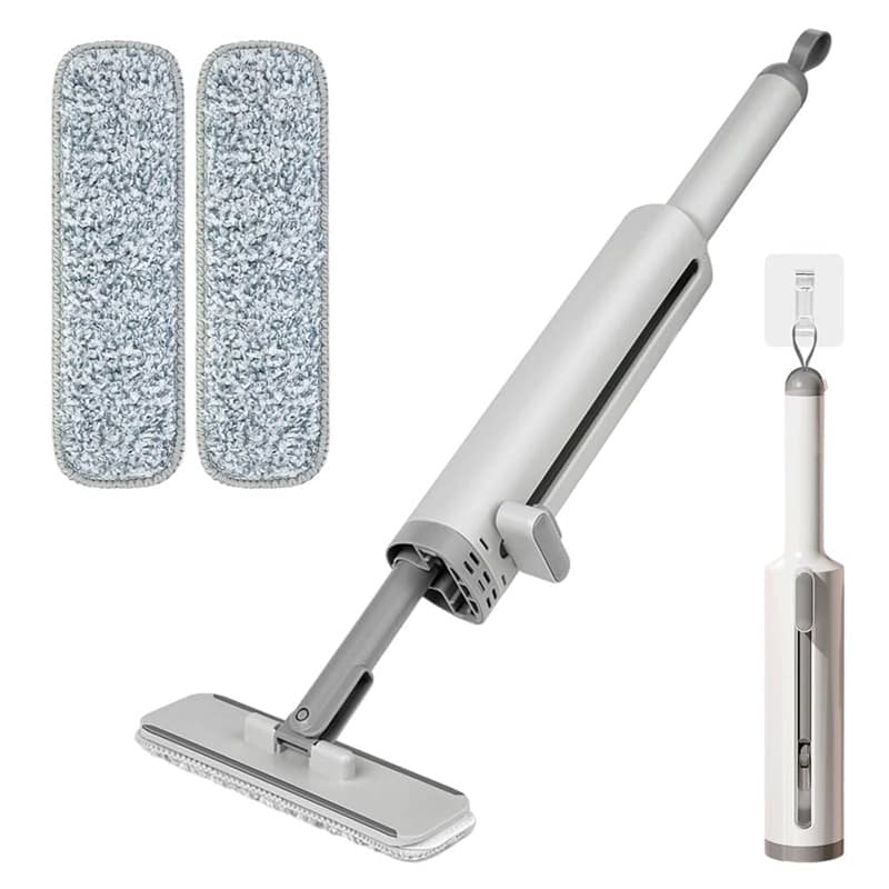 Flat Mop + Washable Pads